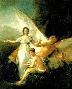 Francisco de goya y Lucientes spanien, tiden och historien oil painting reproduction